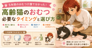 高齢猫のオムツの選び方